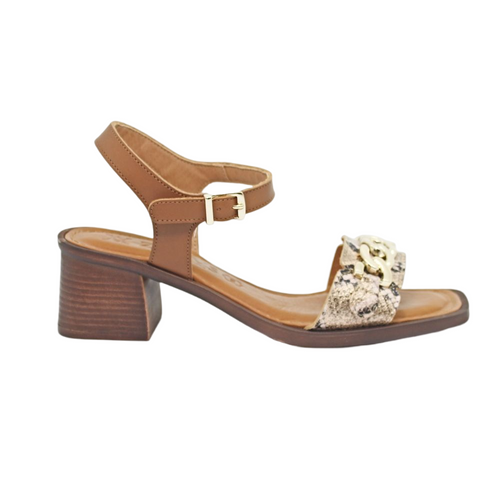 Sandalia piel cuero - 15500 - Zatus Shoe Store