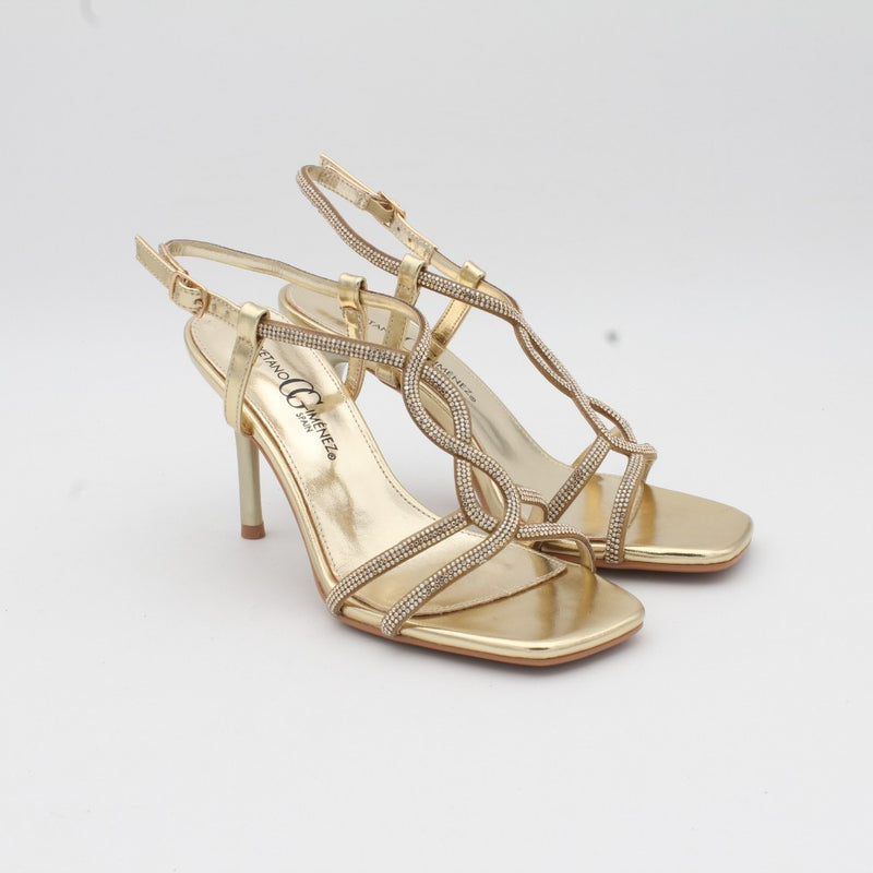 SANDALIA TACON  CAYETANO GIMENEZ 59013 ORO