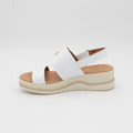 SANDALIA CUÑA BLANCO 21221