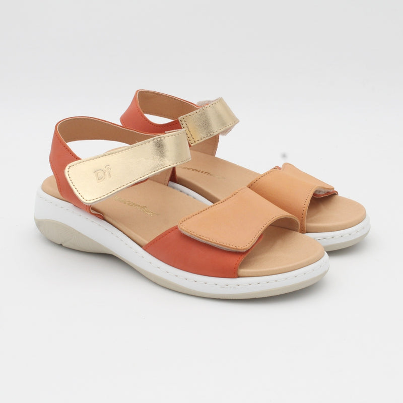 SANDALIA DESCANFLEX 18570 NOBUCK DANUBIO