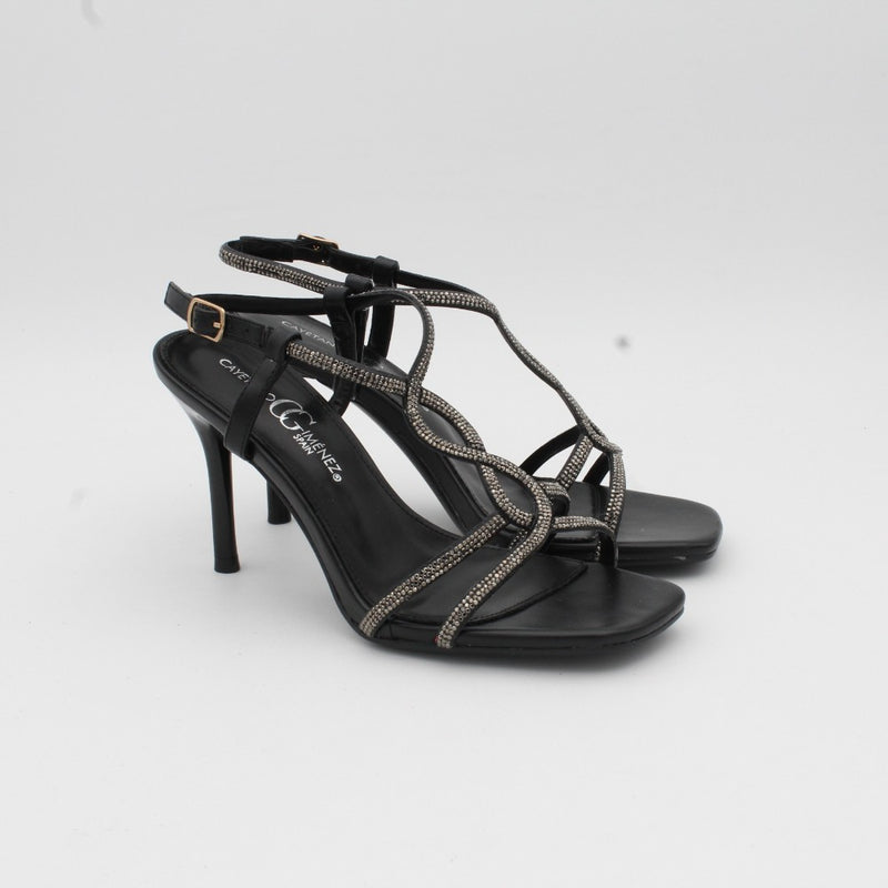 SANDALIA TACON CAYETANO GIMENEZ 59013 NEGRO