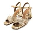 SANDALIA TACON CHAMPAGNE 68774
