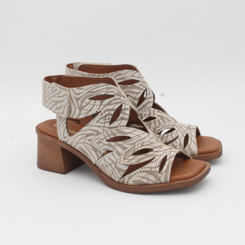 BOTIN TACÓN CAYETANO GIMÉNEZ 12393 TAUPE