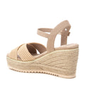 SANDALIA CUÑA REFRESH 172650 BEIG