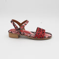 SANDALIA TACON ROJO 14440