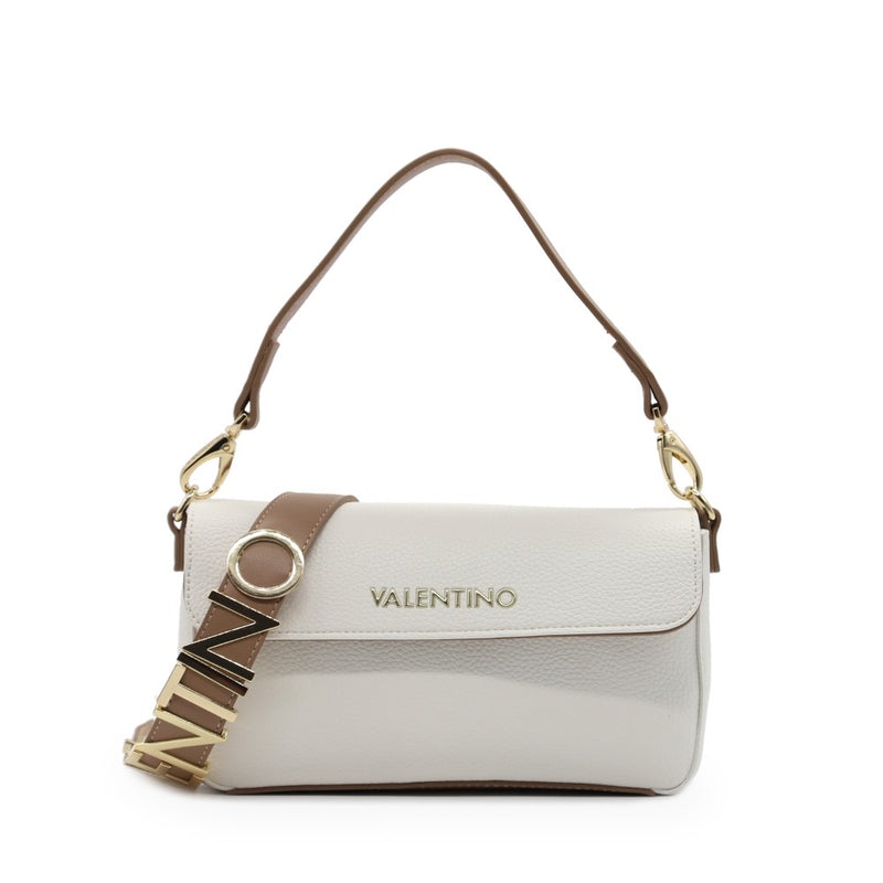BOLSO VALENTINO VBS5A804 BIANCO/CUOIO