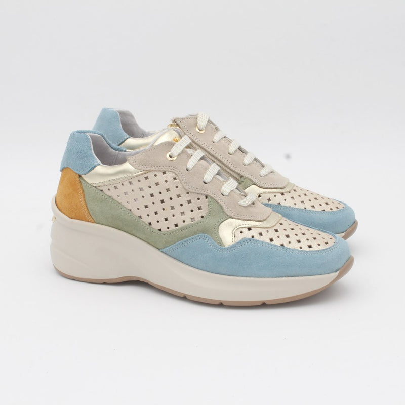 SNEAKER DESCANFLEX 80027 CIELO