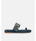 SANDALIA PLANA NAVY 8454