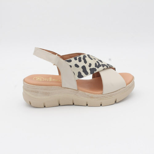 SANDALIA PLATAFORMA DESCANFLEX 21222 SAFARI SOIA