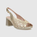 SANDALIA TACON PITILLOS 11210 ORO