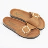SANDALIA PLATAFORMA PIEL NUBI TOPO 9761