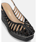 SANDALIA CUÑA BLACK 6002