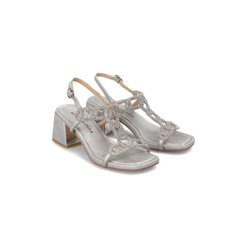 SANDALIA TACÓN ALMA EN PENA V2550941 SILVER