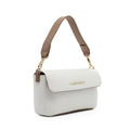 BOLSO VALENTINO VBS5A804 BIANCO/CUOIO