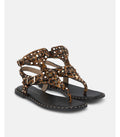 SANDALIA PLANA LEOPARD 8208