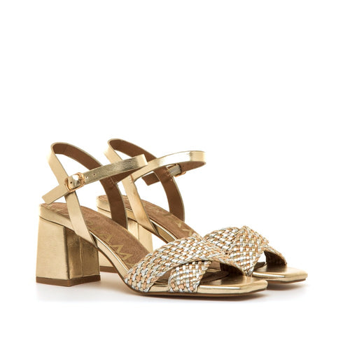 SANDALIA TACON CHAMPAGNE 68774