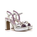 SANDALIA TACON SILVER 68711