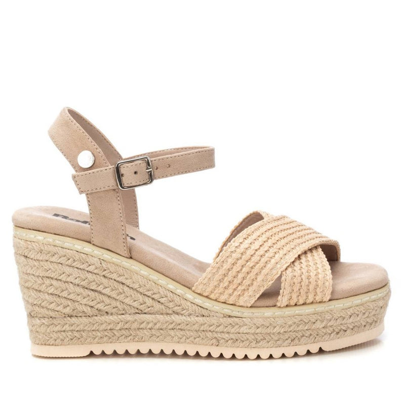 SANDALIA CUÑA REFRESH 172650 BEIG