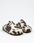 ZUECO PLATAFORMA PRINT VACA 355