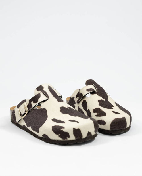 ZUECO PLATAFORMA PRINT VACA 355