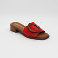 SANDALIA TACON ROSSO 14431