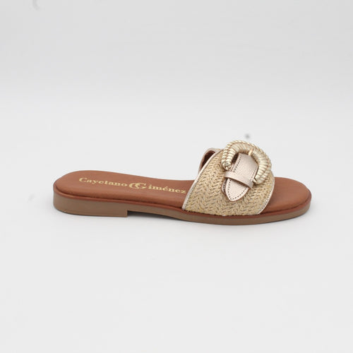 SANDALIA PLANA ONIX 14435