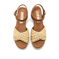 SANDALIA PLATAFORMA CUERO 59553