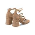 ZAPATO TACON ALMA EN PENA I250301 SUEDE CAMEL
