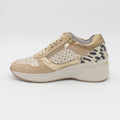 SNEAKER DESCANFLEX 80028 LATTE MANCHIATTO