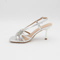 SANDALIA TACON PLATA 56006