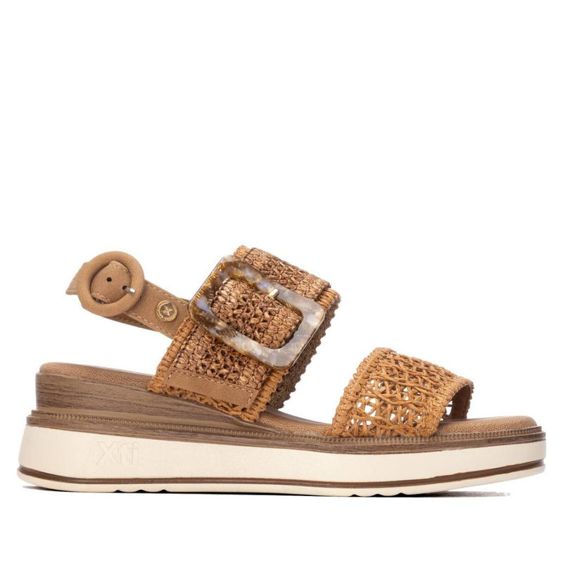 SANDALIA CUÑA XTI 145241 CAMEL