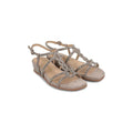 SANDALIA CUÑA ALMA EN PENA V2551770 TAUPE