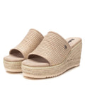 SANDALIA CUÑA REFRESH 172649 BEIG