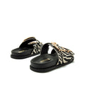 CHANCLA BLANCO-NEGRO 55493