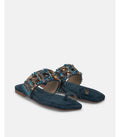 SANDALIA PLANA NAVY 8454
