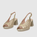 SANDALIA TACON PITILLOS 11210 ORO