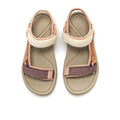 SANDALIA PLANA TAUPE 60804