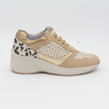 SNEAKER DESCANFLEX 80028 LATTE MANCHIATTO