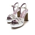 SANDALIA TACON SILVER 68711