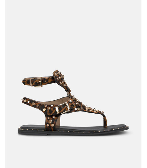 SANDALIA PLANA LEOPARD 8208
