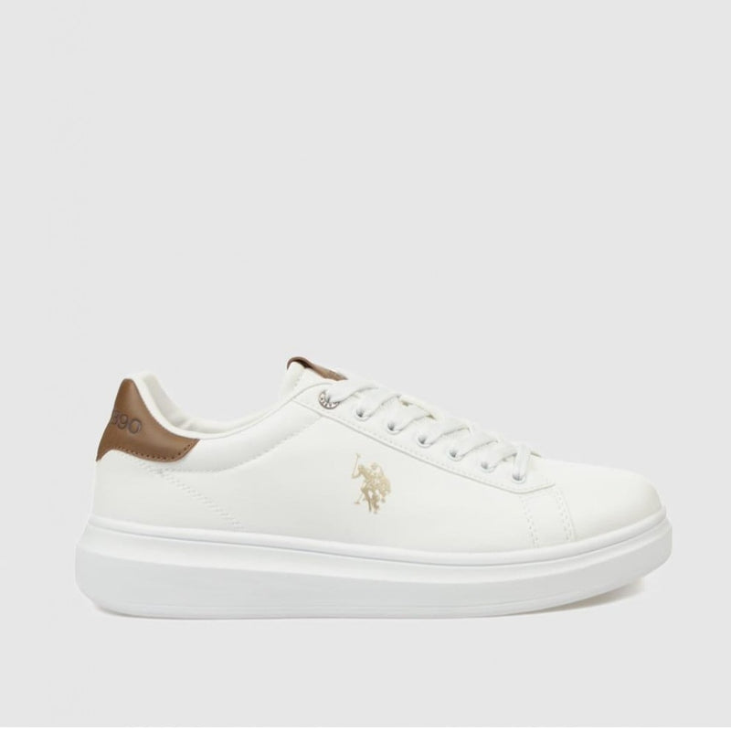 DEPORTIVO POLO CODY010B WHITE/CUOIO
