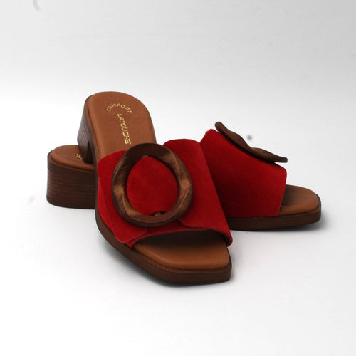 SANDALIA TACON ROSSO 14431