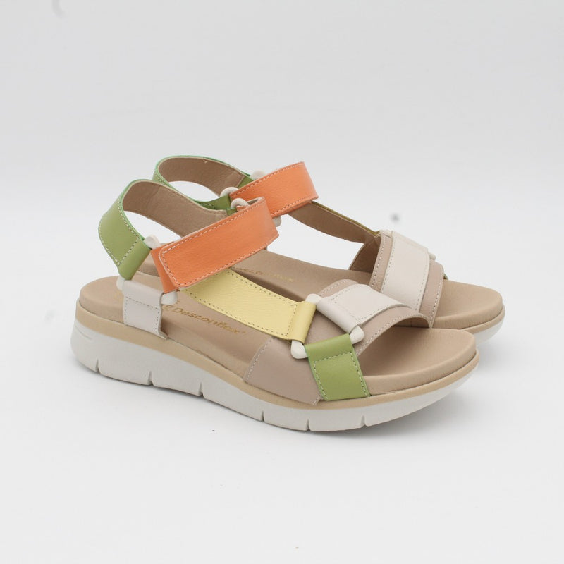 SANDALIA CUÑA MULTI 22124