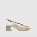 SANDALIA TACON PITILLOS 11210 ORO