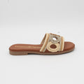 SANDALIA PLANA CAYETANO GIMENEZ 14430 DARK GREEN