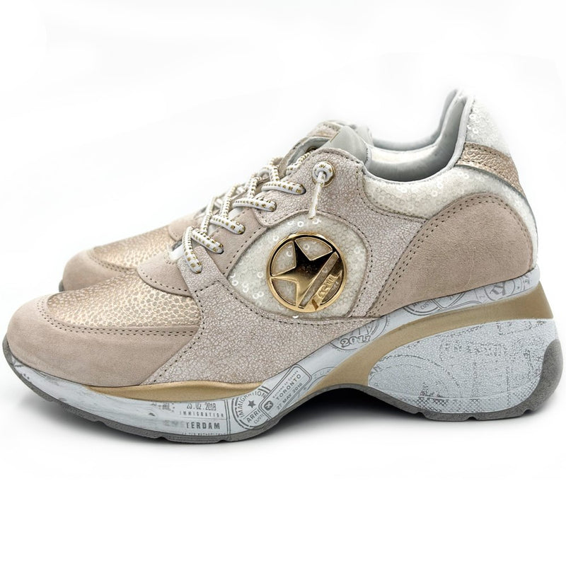 SNEAKER CETTI 1376 IVORY