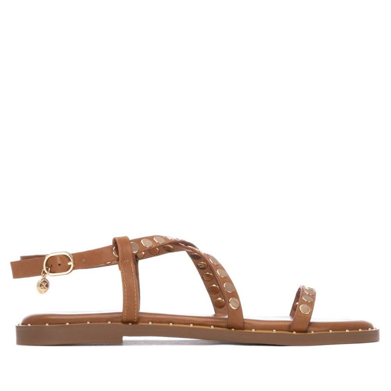 SANDALIA PLANA XTI 145357 CAMEL