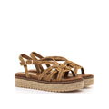 SANDALIA PLATAFORMA CUERO 51261